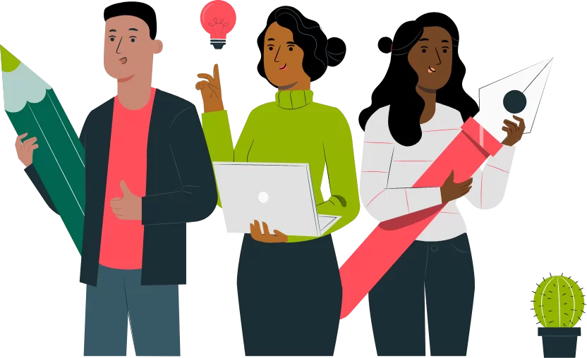 People working as a team vectors | Rubis Energy Uganda principles