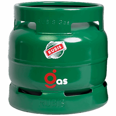Rubis 6kg gas cylinder