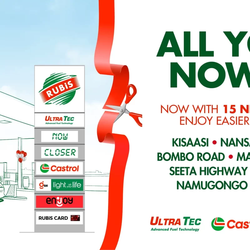 Rubis energy Uganda 15 New full service stations| Ultra tec fuel | Rubis gas | Rubis lubricants